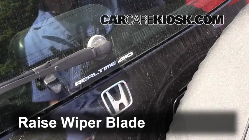2000 Honda CR-V EX 2.0L 4 Cyl. Windshield Wiper Blade (Rear) Replace Wiper Blade